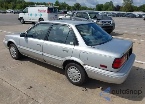 1991 Toyota Corolla Le/Dlx из США, поврежденный, VIN 1NXAE97A5MZ258498